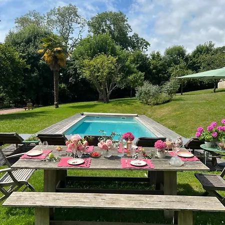 Maison De Charme En Normandie A 5 Mn De La 別荘 ヴィレ・シュル・メール