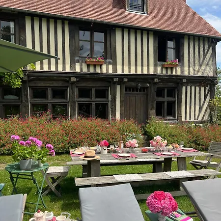 Maison De Charme En Normandie A 5 Mn De La Вилле-сюр-Мер