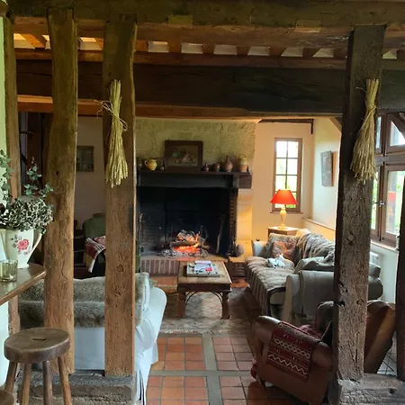 別荘 Maison De Charme En Normandie A 5 Mn De La ヴィレ・シュル・メール