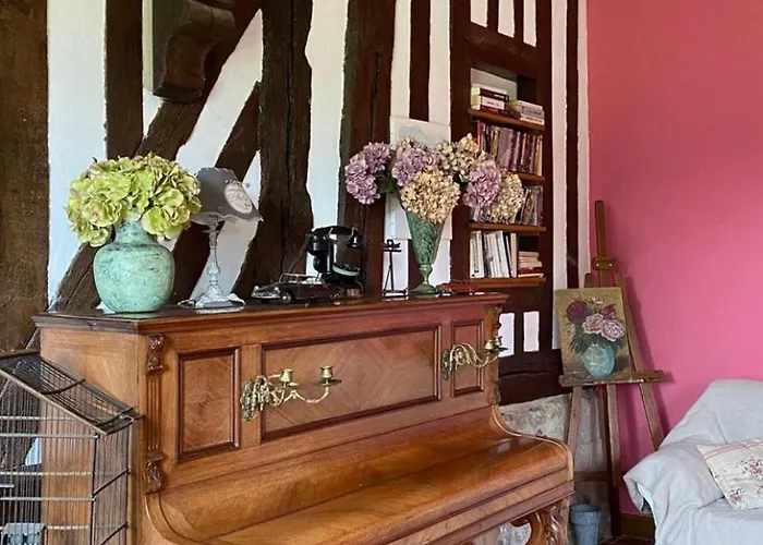 Vakantiehuis Maison De Charme En Normandie A 5 Mn De La