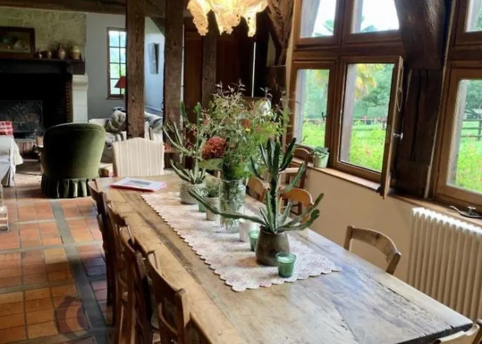 Vakantiehuis Maison De Charme En Normandie A 5 Mn De La *